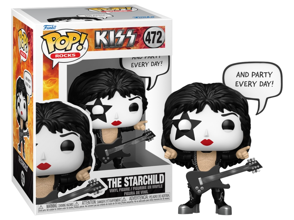 Funko Pop! Rocks Kiss The Starchild with Speech Bubble #472