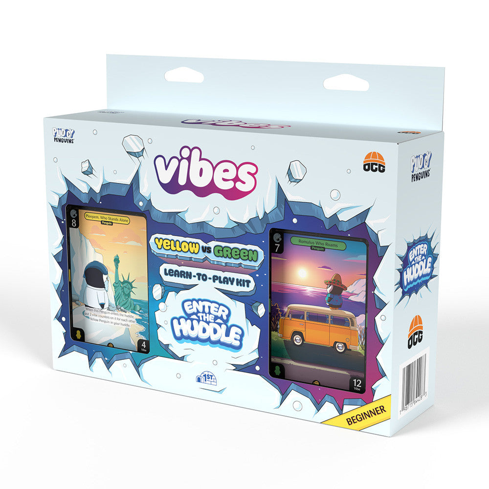 Vibes TCG - Pudgy Penguins Enter the Huddle Yellow & Green Starter Deck Regular price