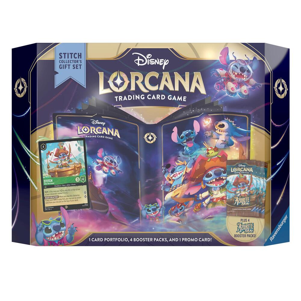 Disney Lorcana Trading Card Game Stitch Collector's Gift Set 