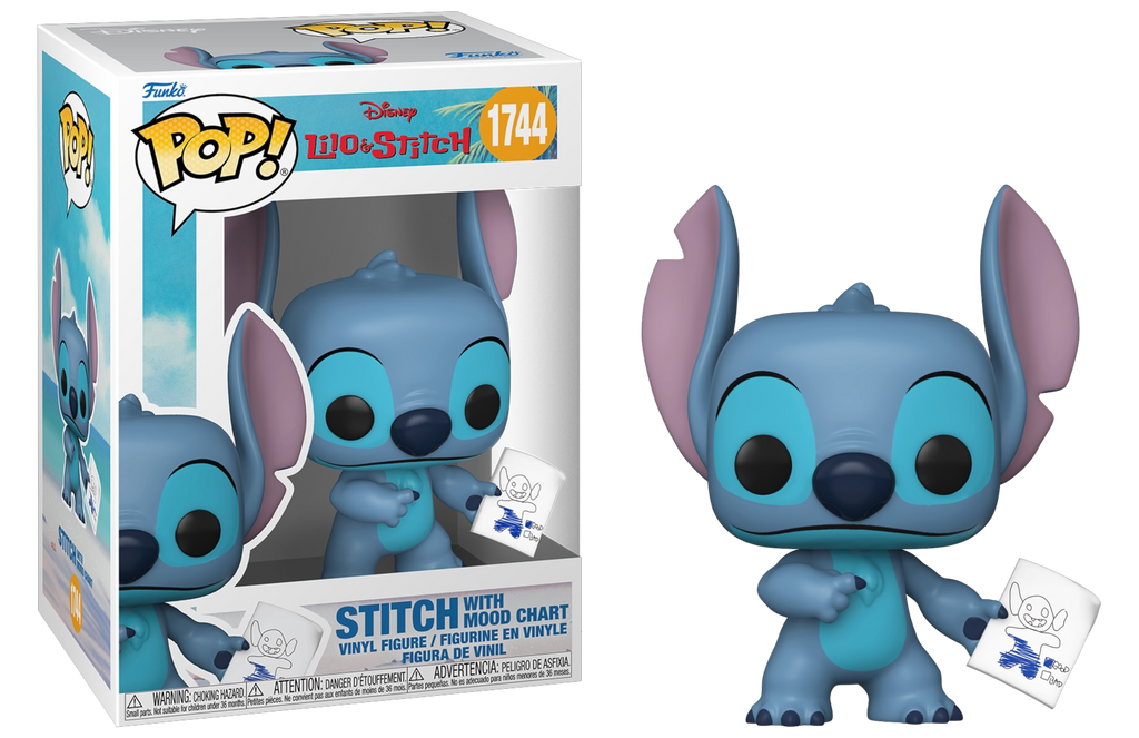 Funko Pop! Lilo and Stitch Stitch with Mood Chart #1744
