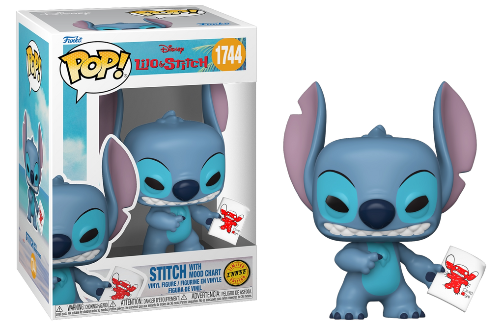 Funko Pop! Lilo and Stitch Stitch with Mood Chart (Angry) Chase #1744