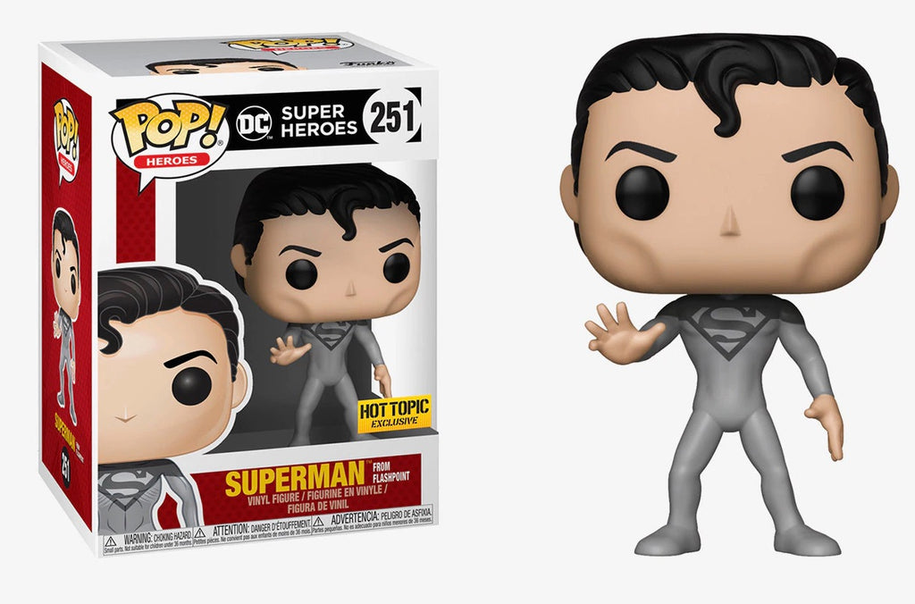Funko Pop! DC Super Heroes Superman from Flashpoint Exclusive #251