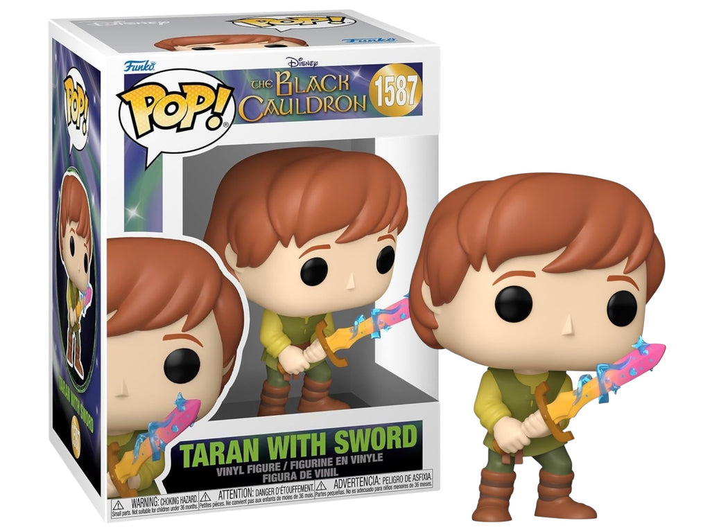 Funko Pop! The Black Cauldron Taran with Sword #1587