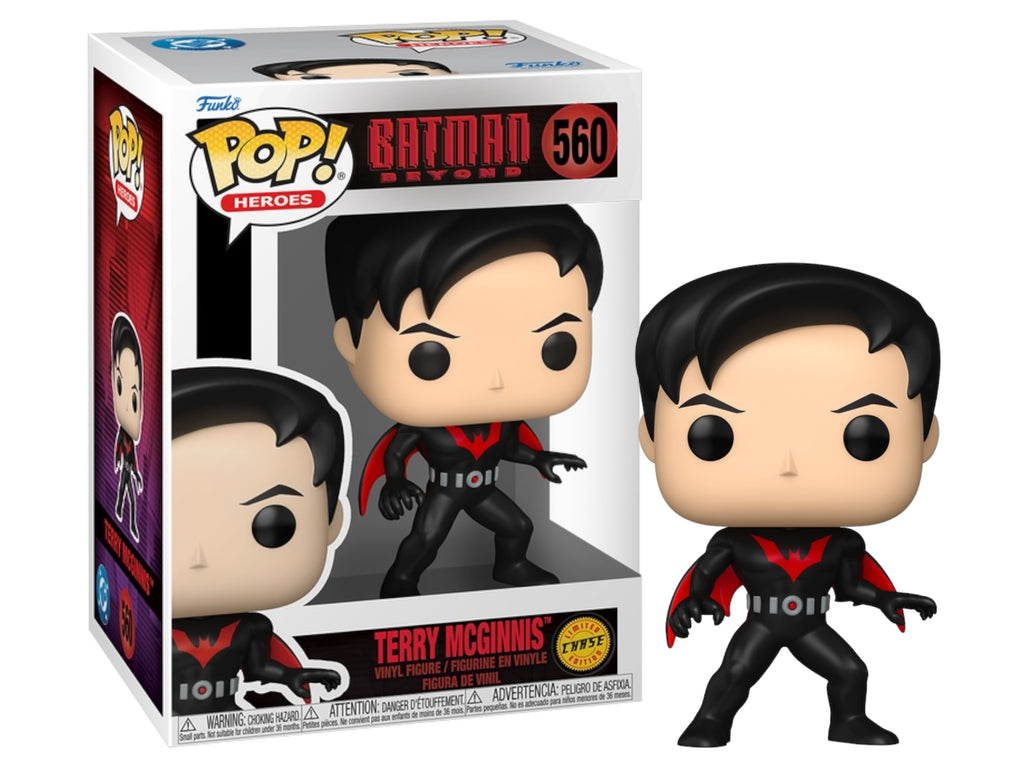 Funko Pop! Batman Beyond Terry McGinnis Unmasked Chase #560