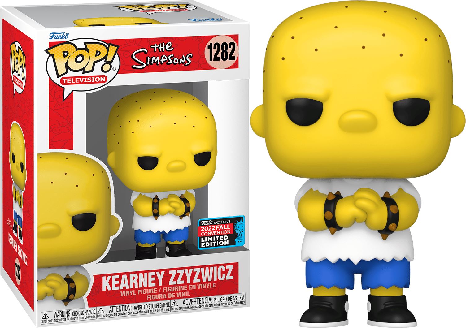 Funko Pop! The Simpsons Kearney Zzyzwicz Fall Convention Exclusive