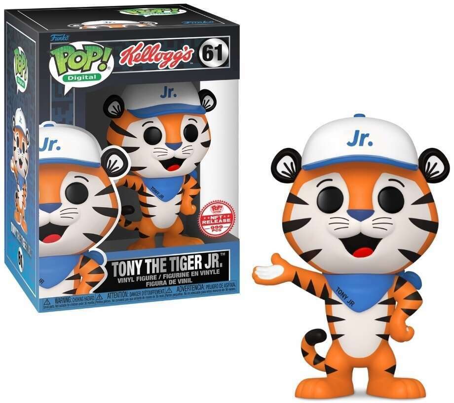 Funko Pop! Ad Icons Kellogg's Tony the Tiger Jr. NFT Exclusive #61 (999 Pcs)