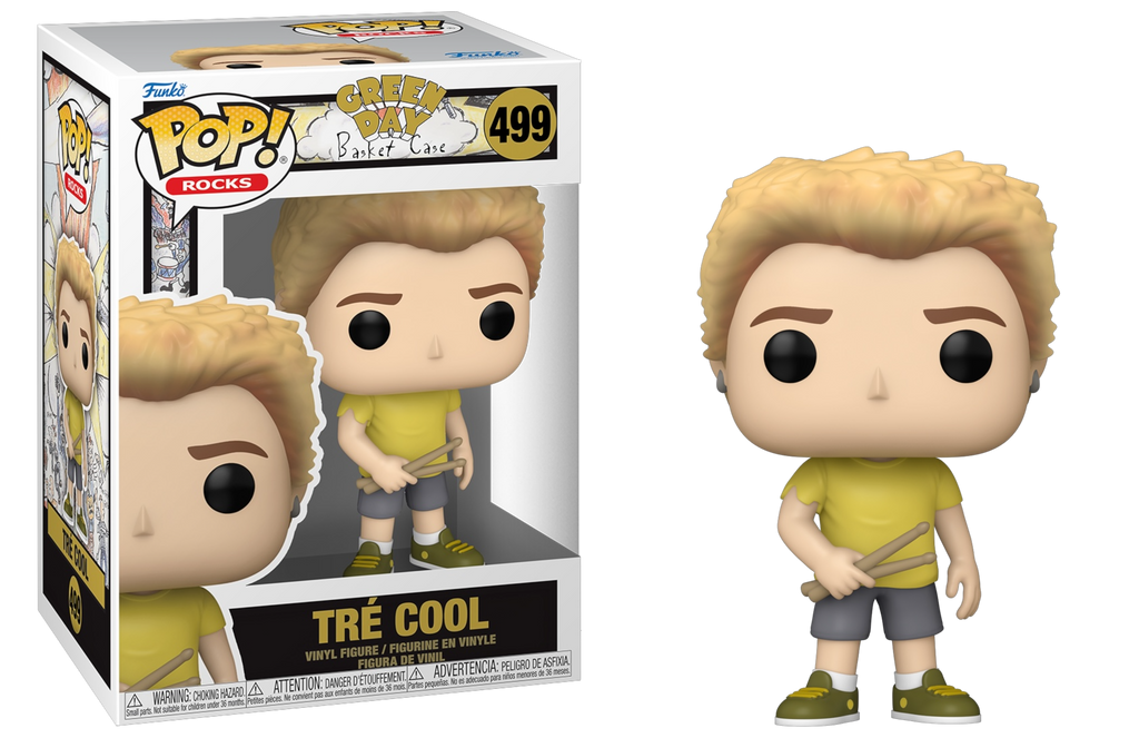 Funko Pop! Rocks Green Day Tre Cool (Basket Case) #499