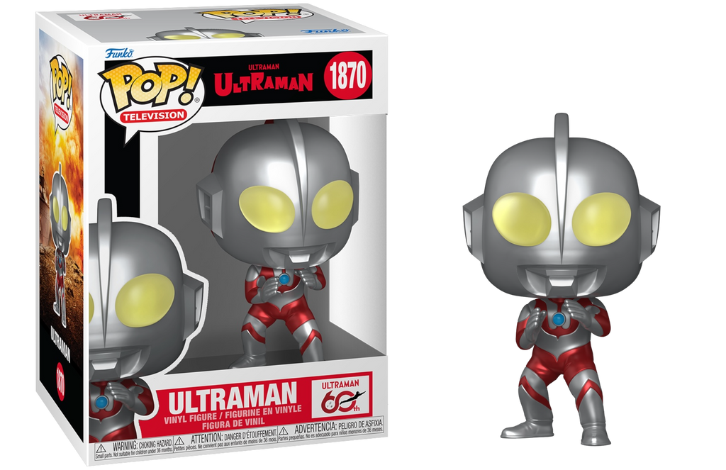 Funko Pop! Ultraman 60th Anniversary Ultraman Metallic #1870