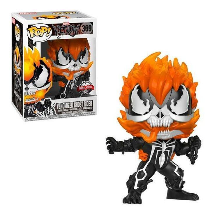 Funko Pop! Marvel Venomized Ghost Rider Exclusive #369 (Special Edition)