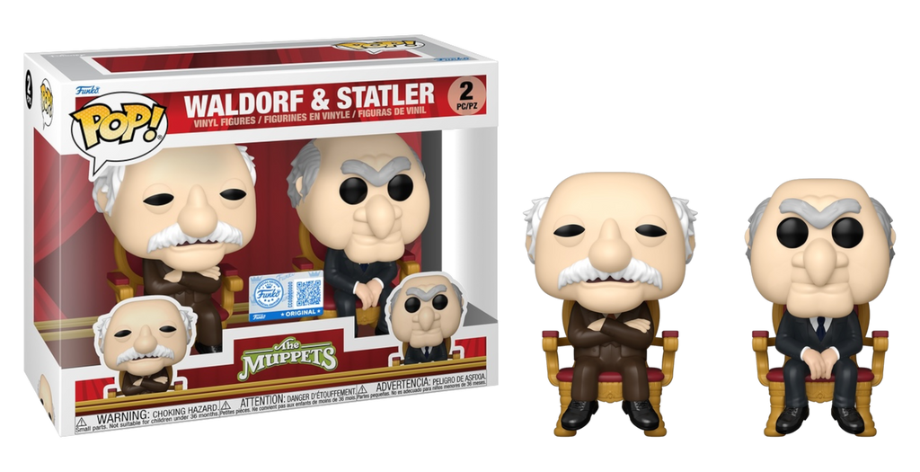 Funko Pop! The Muppets Waldorf and Statler Exclusive 2 Pack