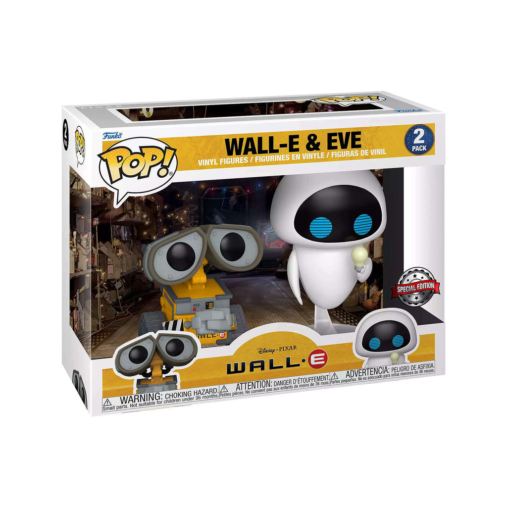 Funko Pop! Disney Wall-E & Eve Exclusive 2 Pack