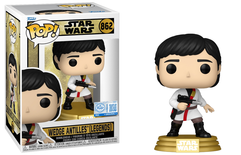 Funko Pop! Star Wars Wedge Antilles (Legends) Specialty Series Exclusive #862