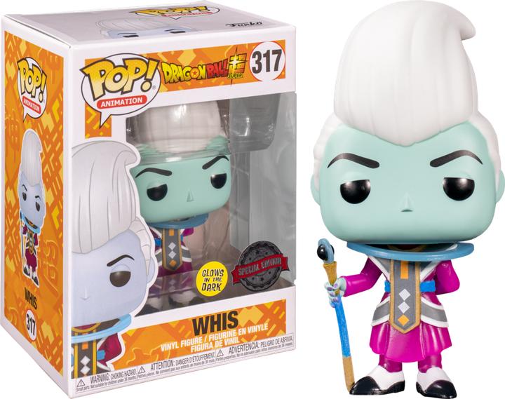 Funko Pop! Dragon Ball Super Whis Glow Exclusive #317 (Special Edition Sticker)