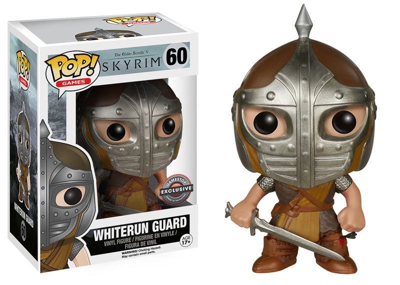 Funko Pop! The Elder Scrolls V Skyrim Whiterun Guard Exclusive #60