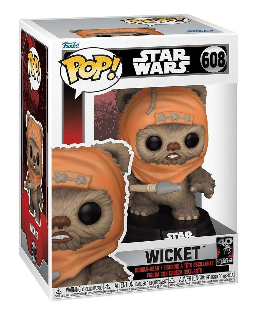 Funko Pop! Star Wars Return of the Jedi 40th Anniversary Wicket #608