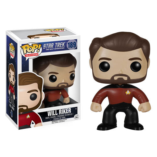 Funko Pop! Star Trek The Next Generation Will Riker #189