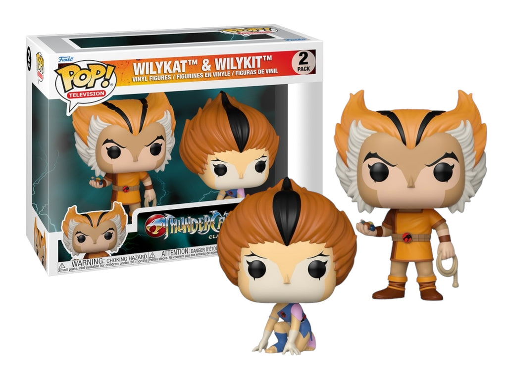 Funko Pop! Thundercats Wilykat & Wilykit 2 Pack