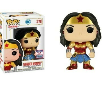 Funko Pop! DC Imperial Palace Wonder Woman Metallic Fall Convention Exclusive #378