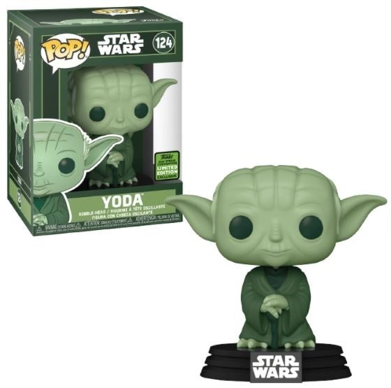 Funko Pop! Star Wars Yoda (Military Green) Spring Convention Exclusive #124