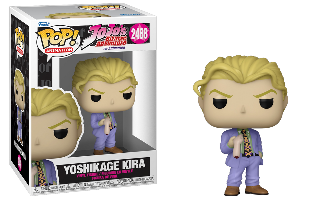 Funko Pop! Jojo's Bizarre Adventures Yoshikage Kira #2488