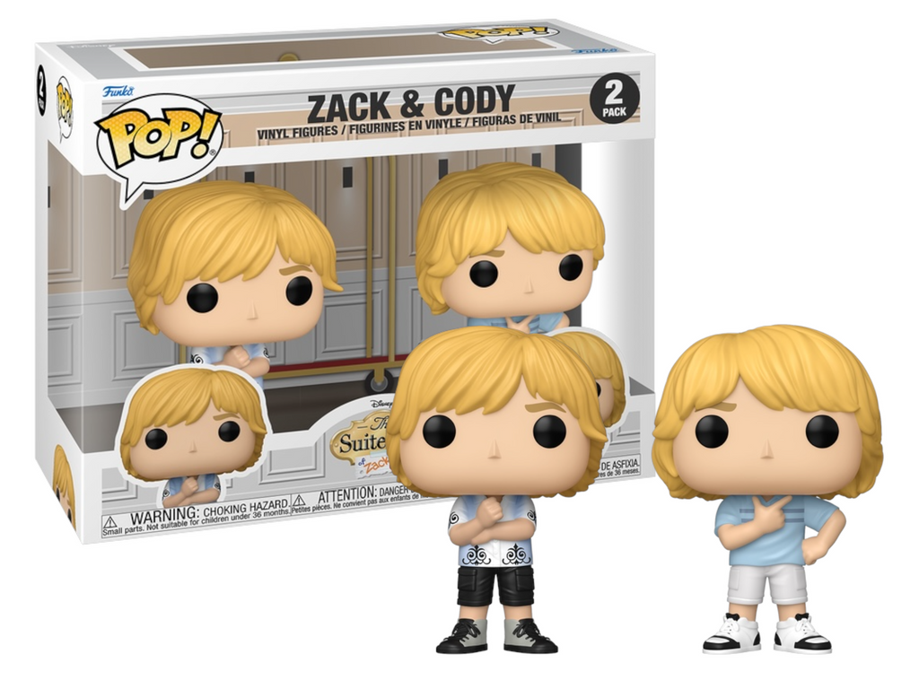 Funko Pop! The Suite Life of Zack and Cody Zack and Cody 2 Pack
