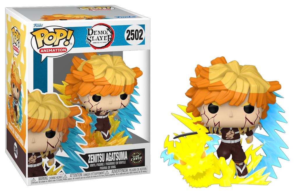 Funko Pop! Premium Demon Slayer Zenitsu Agatsuma Glow Chase #2502