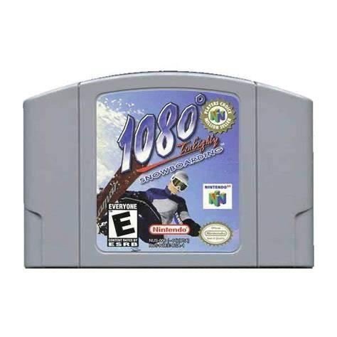 1080 Snowboarding Game for the Nintendo 64 (N64) - Undiscovered Realm