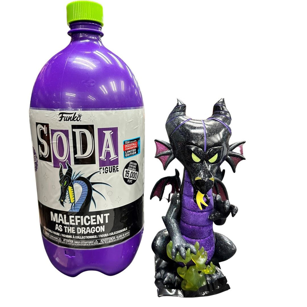 3 Liter Funko Vinyl Soda Disney Maleficent as the Dragon Guaranteed Chase Fall Convention Exclusive - Undiscovered Realm