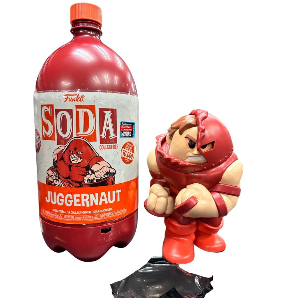 3 Liter Funko Vinyl Soda Marvel Juggernaut (Cracked Helmet) Guaranteed Chase Fall Convention Exclusive - Undiscovered Realm
