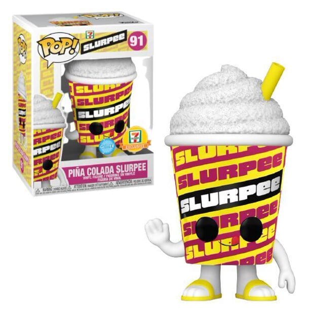 7 Eleven Pina Colada Slurpee Glitter Exclusive Funko Pop! #91 - Undiscovered Realm