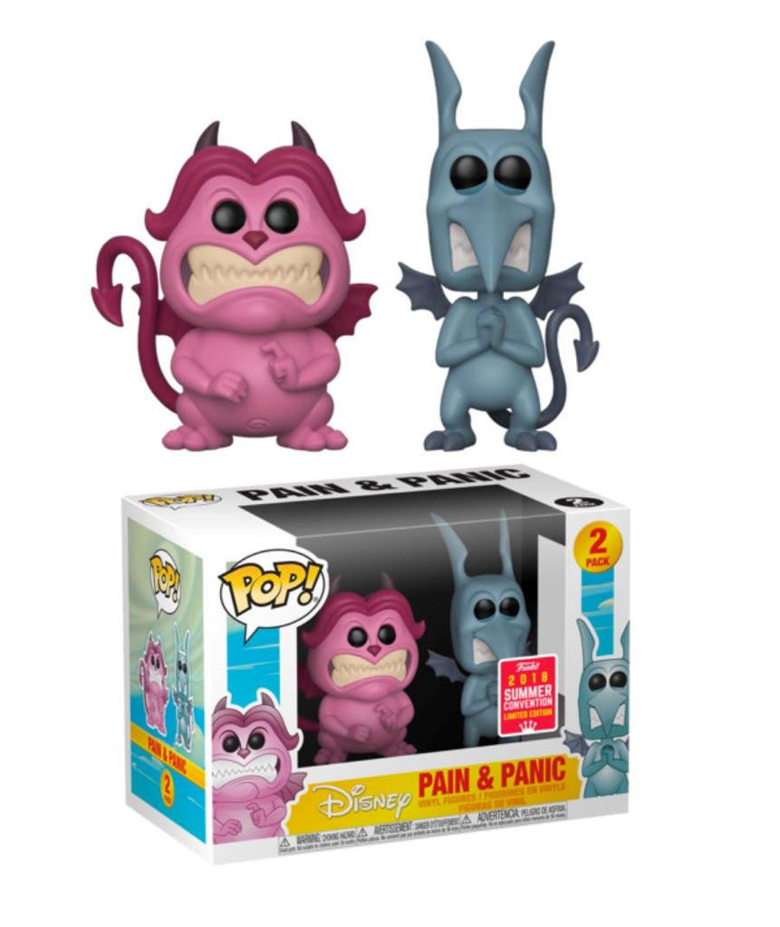 Funko Pop! Disney Hercules Pain and Panic Summer Convention Exclusive 2 Pack