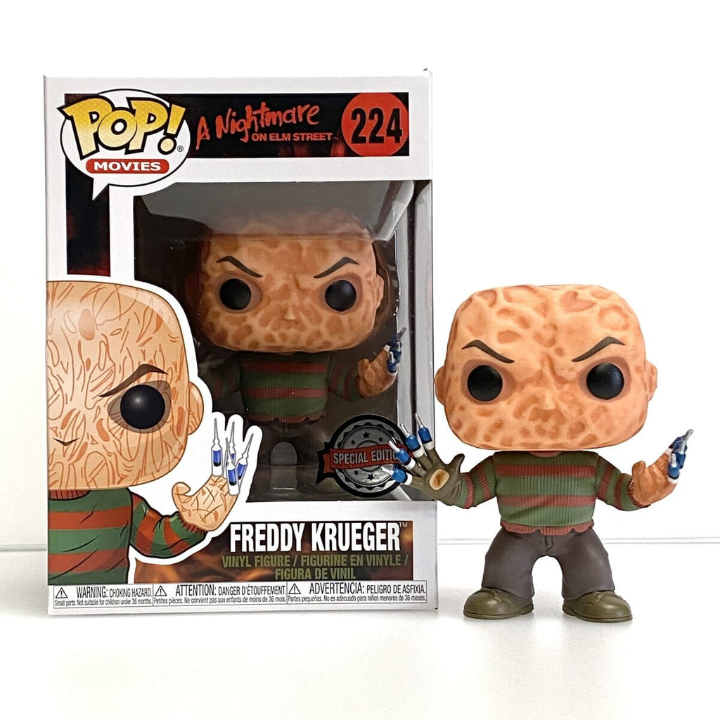 A Nightmare on Elm Street Freddy Krueger (Dream Warriors Syringe) Funko Pop! Exclusive #224 (Special Edition Sticker) - Undiscovered Realm