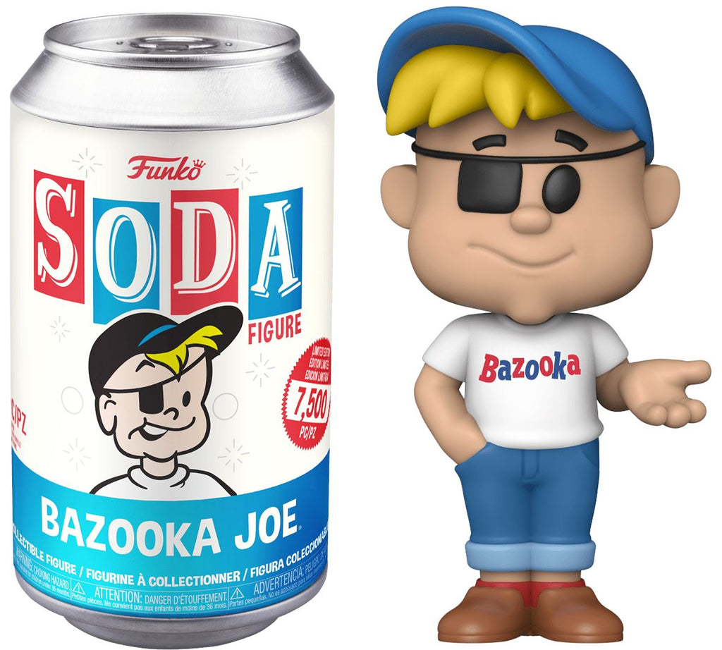 Ad Icons Bazooka Joe Funko Vinyl Soda (Opened Can) - Undiscovered Realm