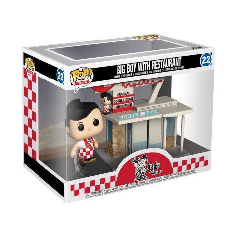 Ad Icons Bob's Big Boy Restaurant with Big Boy Funko Pop! Town #22 - Undiscovered Realm