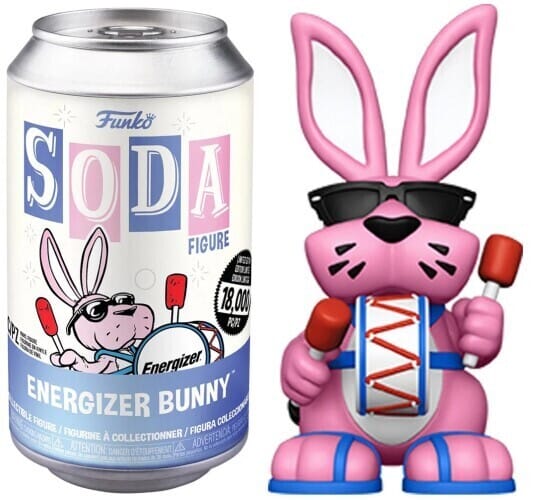 Ad Icons Energizer Bunny Exclusive Funko Vinyl Soda (Opened Can) - Undiscovered Realm