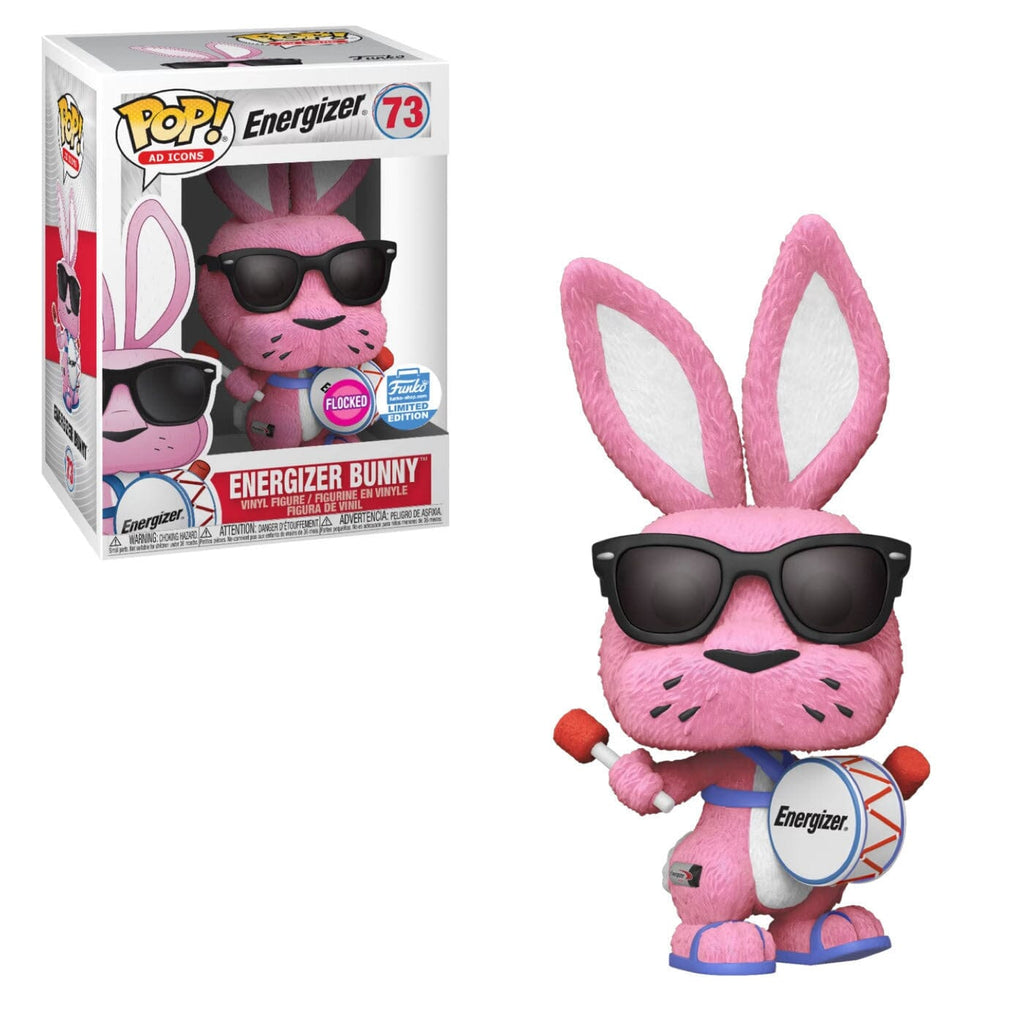 Ad Icons Energizer Bunny Flocked Exclusive Funko Pop! #73 - Undiscovered Realm
