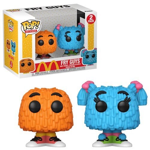 Ad Icons Mcdonalds Fry Kids Guys (Orange Blue) Funko Pop! 2 Pack - Undiscovered Realm