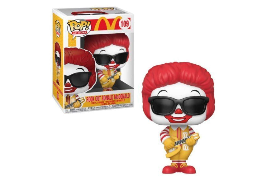 Ad Icons Mcdonalds Rock Out Ronald Mcdonald Funko Pop! #109 - Undiscovered Realm
