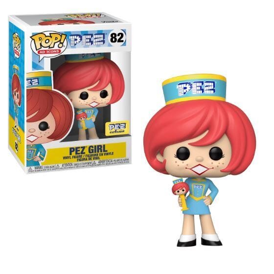 Ad Icons Pez Girl (Red Hair) Exclusive Funko Pop! #82 - Undiscovered Realm