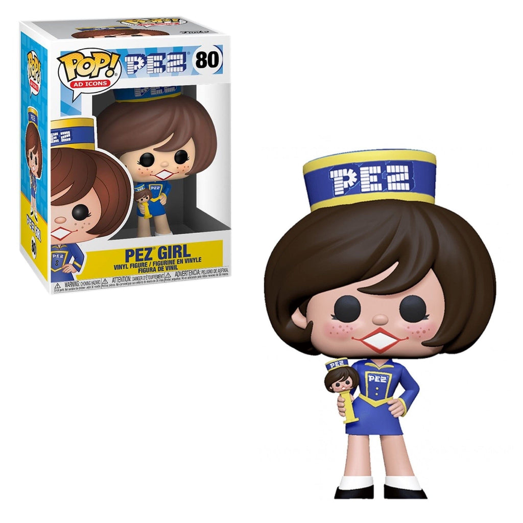 Ad Icons Pez Pez Girl (Brunette) Funko Pop! #80 - Undiscovered Realm