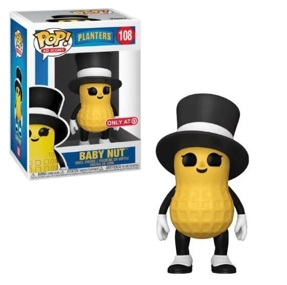 Ad Icons Planters Baby Nut Exclusive Funko Pop! #108 - Undiscovered Realm