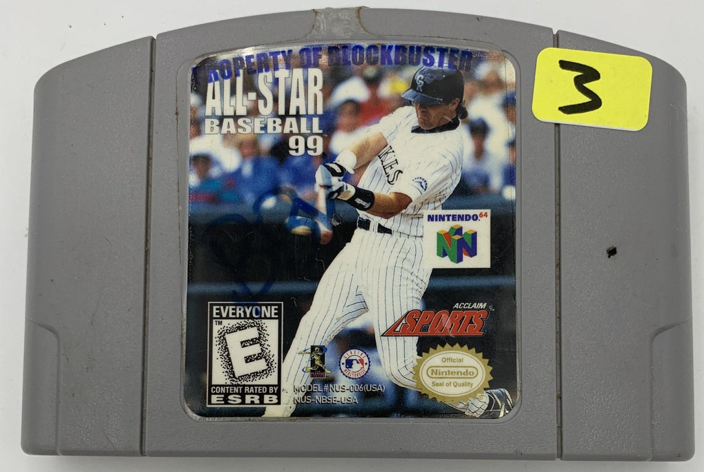 All-Star Baseball 99 for the Nintendo 64 (N64) (Loose Game) - Undiscovered Realm