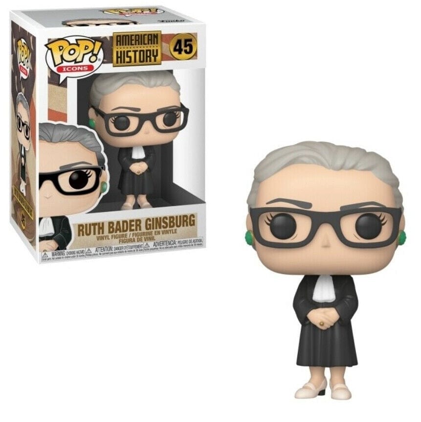 American History Ruth Bader Ginsburg Funko Pop! #45 - Undiscovered Realm