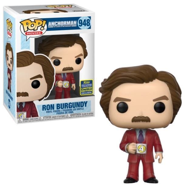 Anchorman Ron Burgundy Summer Convention Exclusive Funko Pop! #948 - Undiscovered Realm