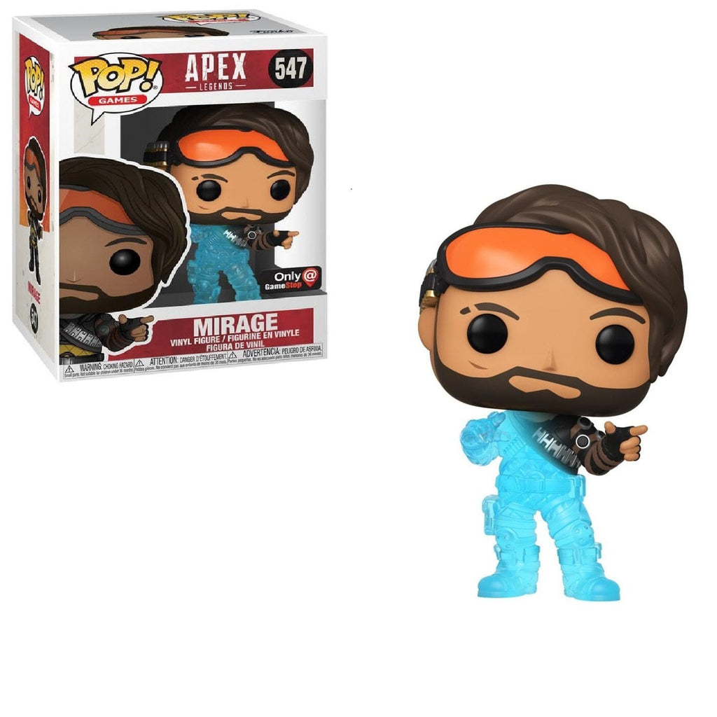 Apex Legends Mirage (Disappearing) Exclusive Funko Pop! #547 - Undiscovered Realm