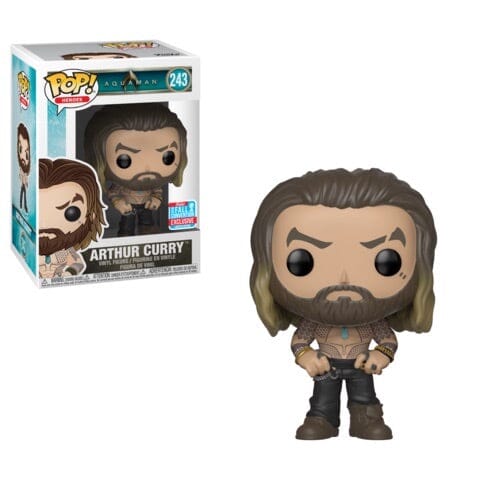 Aquaman Arthur Curry (Shirtless) Fall Convention Exclusive Funko Pop! #243 - Undiscovered Realm