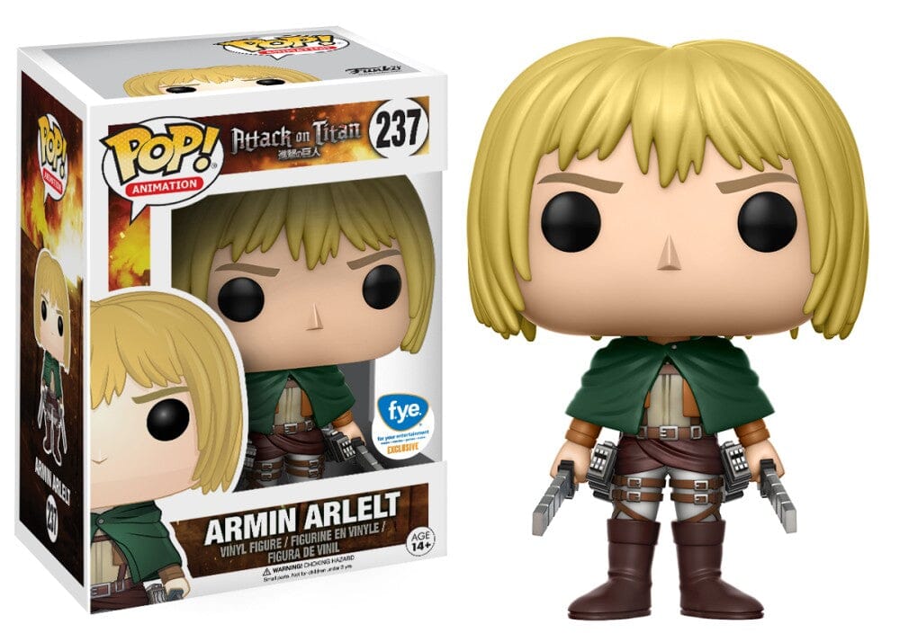 Attack on Titan Armin Arlelt Exclusive Funko Pop! #237 - Undiscovered Realm