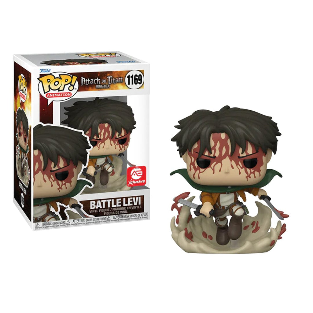 Attack On Titan Battle Levi (Bloody) Exclusive Funko Pop #1169 - Undiscovered Realm