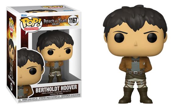 Attack On Titan Bertholdt Hoover Funko Pop #1167 - Undiscovered Realm