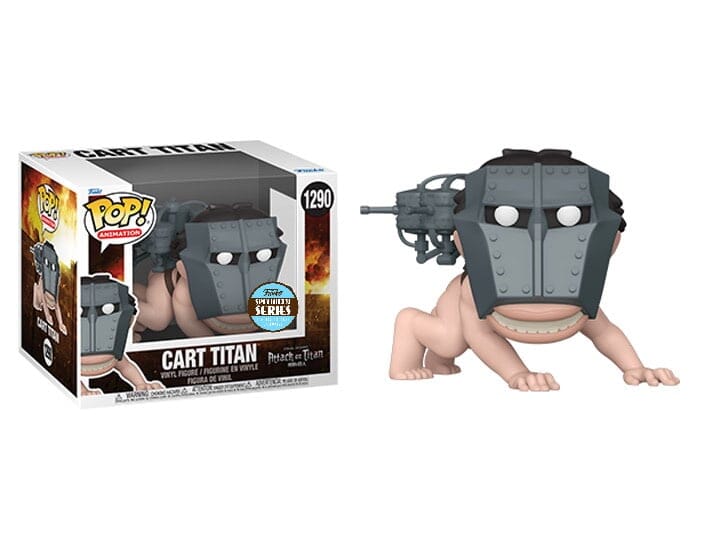 Attack on Titan Cart Titan Funko Pop! Super #1290 - Undiscovered Realm